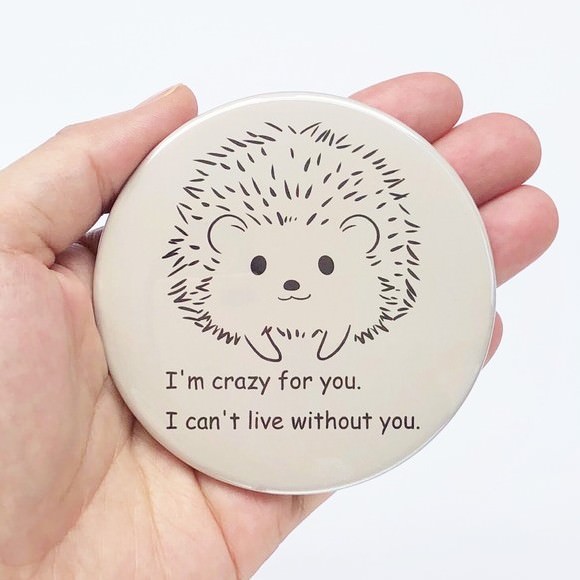 Hanami はりねずみコンパクトミラー